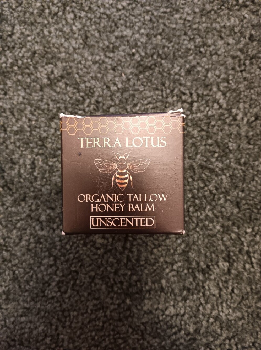 Organic Tallow Honey Balm - Unscented Brown